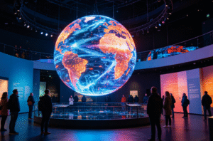 led spherical display screen