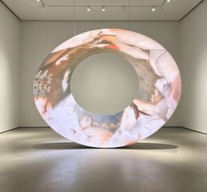 circular advertising led display