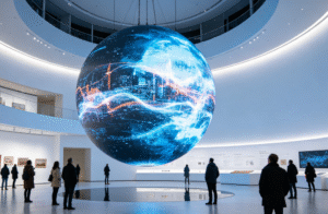 led spherical display screen
