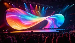 custom shape led display