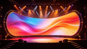 custom shape led display