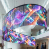 ultralight indoor led display