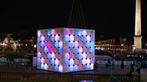cube irregular led display