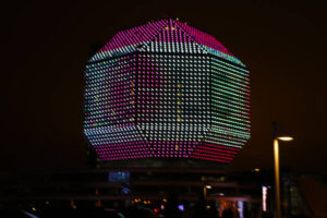 cube irregular led display