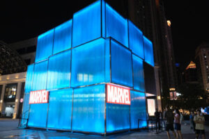 cube irregular led display