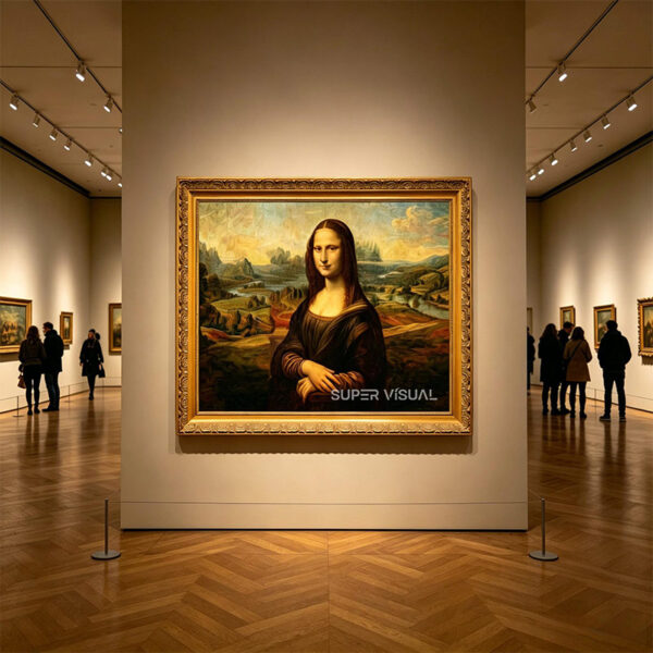 digital art gallery display