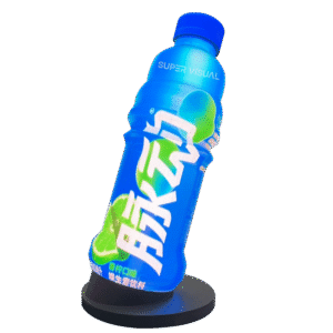 LED Mizone Bottle Display