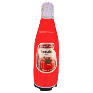 LED Ketchup Bottle Display