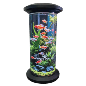 Cylindrical LED Display