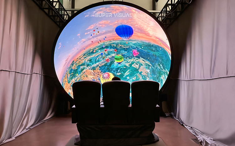 LED Concave Display
