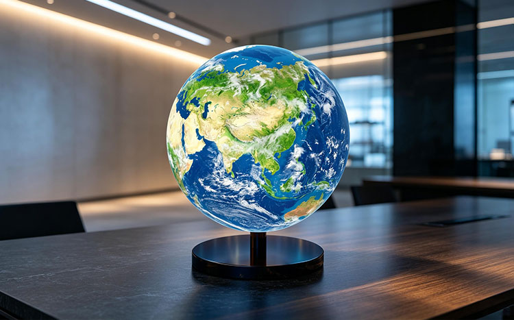 Small Spherical LED Display
