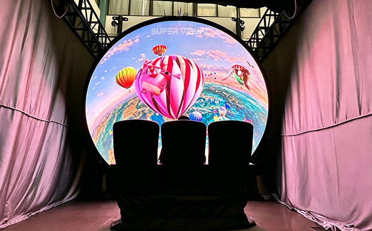 LED Concave Display