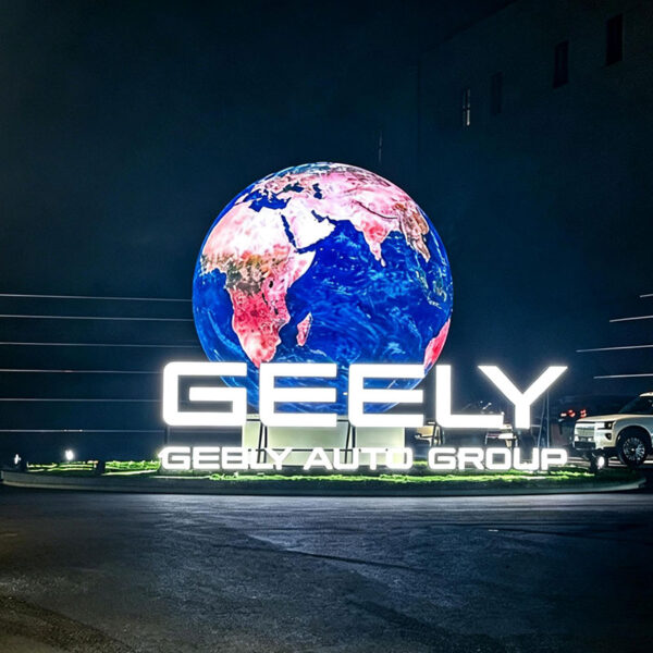 360 degree LED globe screen