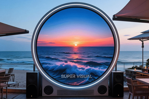 circular led display